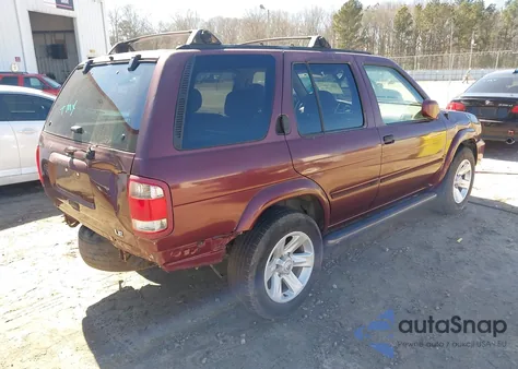 2002 Nissan Pathfinder Le z USA, uszkodzony, nr VIN JN8DR09X02W655139